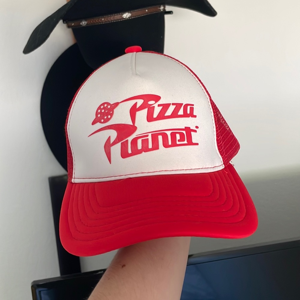 Pizza Planet matching Caps (unisex)
